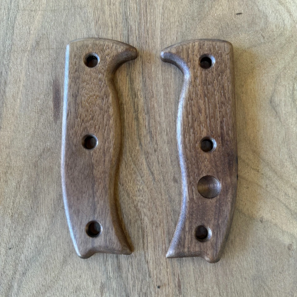 Balanças de nogueira compatíveis com faca ESEE-5/6 sólida - Imagem 2 de 4