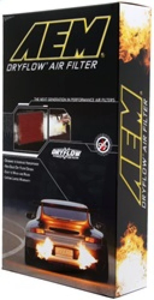 Filtro de aire DryFlow AEM para Nissan 11 pulgadas O/S L x 6,688 pulgadas O/S W x 1,438 pulgadas H Foto 4 de 4