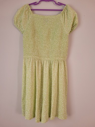 Old Navy Girls Green White Floral Romper Size XL - Picture 2 of 9