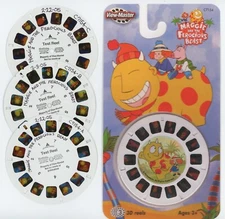 Maggie And The Ferocious Beast View-Master 3 TEST Reels and Copies of Covers