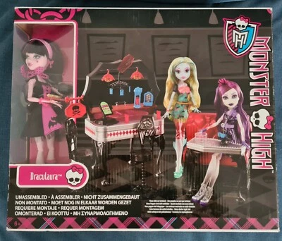 MATTEL Monster High Draculaura, Frankiestein, Toralei, Abbey Bominable, Vondergeist