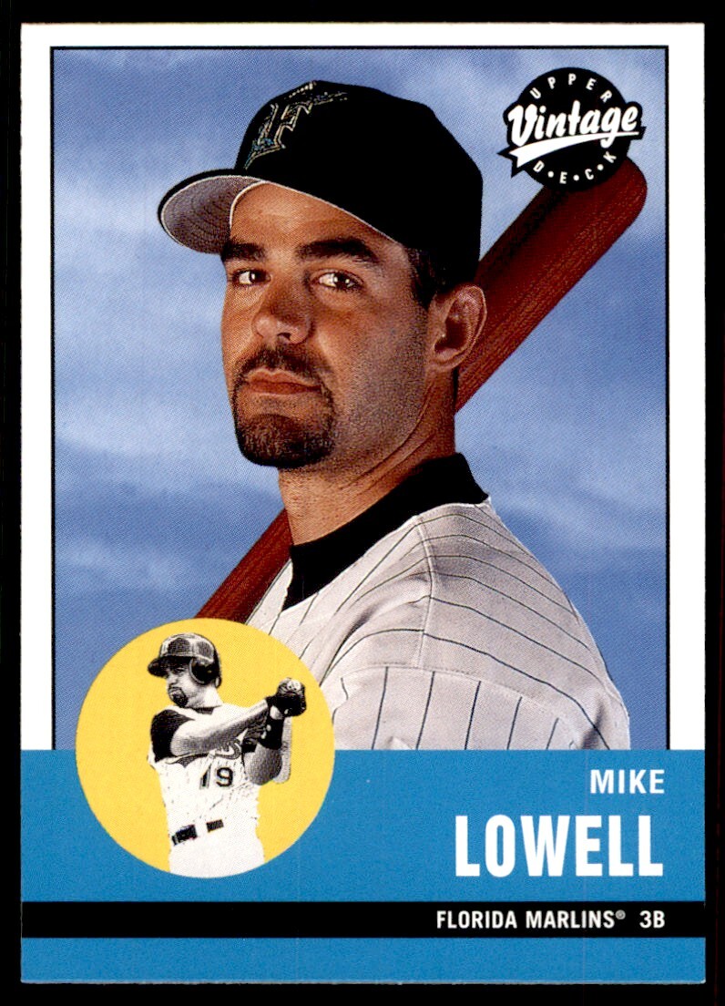 まいける 2001 Upper Deck Vintage Mike Lowell Florida Marlins #266 | eBay