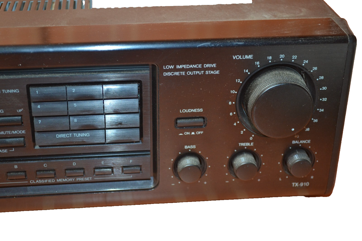 部品取り ONKYO カセット チューナー アンプ CX-88 Onkyo Quartz Synthesized Tuner Amplifier RI Tx-910 Receiver for