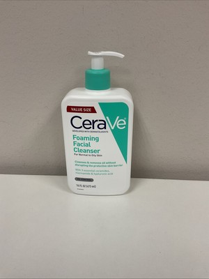 CeraVe 16 oz Fragrance Free Foaming Facial Cleanser for Oily Skin