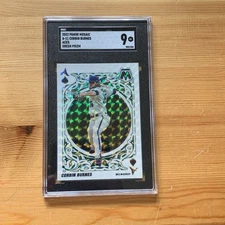 2022 Panini Mosaic Aces Green Mosaic Prizm Corbin Burnes #A-11