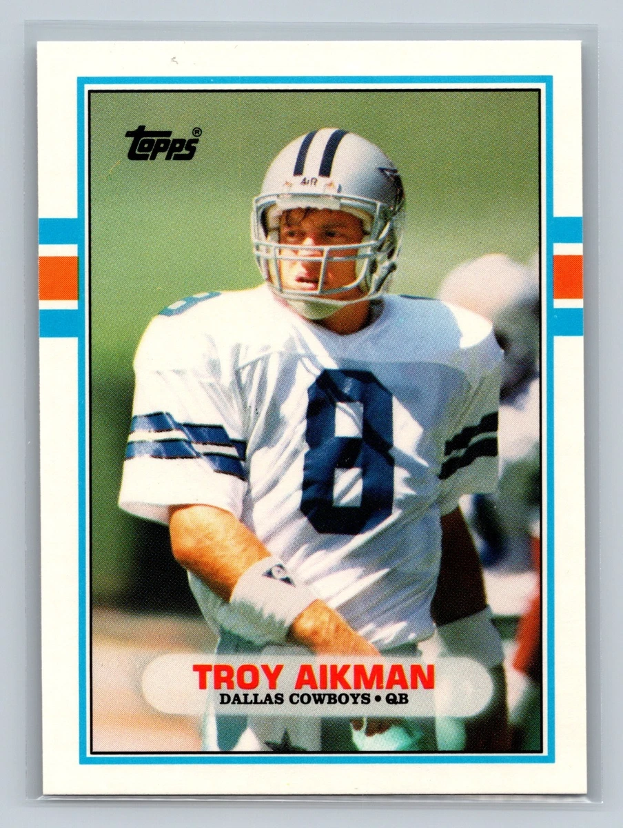Topps Troy Aikman Rookie Football Sports Trading Cards