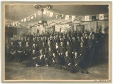 Orig. RIESEN Foto deutsche und ausländische Marine Offiziere Orden in SCHWEDEN