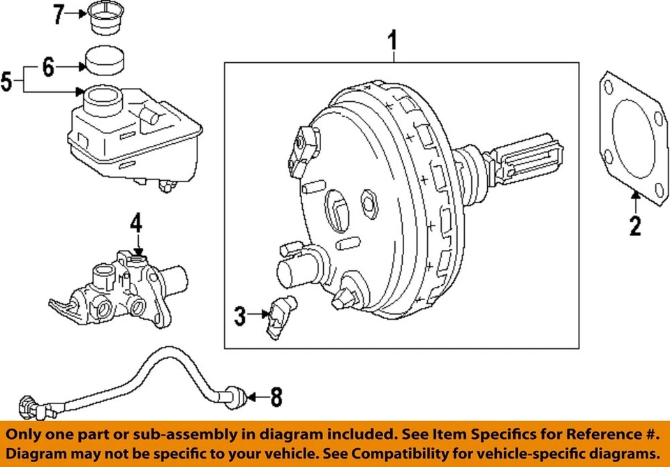 Used Brake Master Cylinder fits: 2014 Mercedes-benz Mercedes ml-class 166 Type M Foto 3 de 4