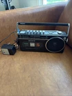 Sony CFM-120 FM/AM Cassette-Corder Portable Boombox Recorder Untested