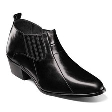 Stacy Adams Shoes Sotaro Cuban Heeled Boot Black Size 11 — photo 2