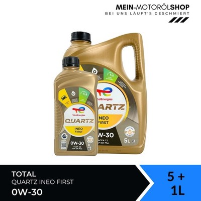 Total Quartz INEO First 0W-30 PSA STJLR.03.5007 5+1 Liter = 6 Liter