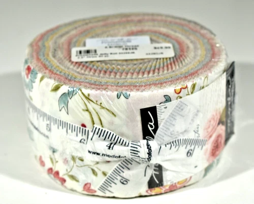 Moda PROMENADE 3 Sisters Jelly Roll (40 Strips) Quilt Fabric - NEW - SEALED - product listing photo