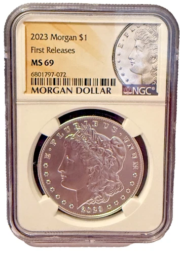 2023-S Peace Silver Dollar, NGC  MS69, First Releases