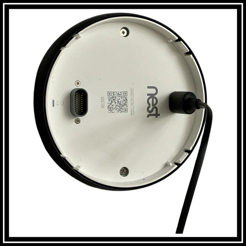 Nest Thermostat 3rd Generation Learning Display Only Black (A162) NO POWER CABLE - Image 4 of 4