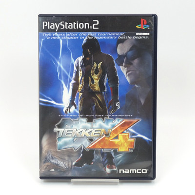 Tekken 4 PS2 Japan NTSC-J komplett mit Handbuch & Survey Card Namco