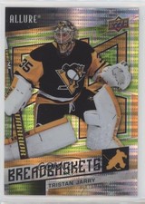 2021-22 Upper Deck Allure Breadbaskets Green Rainbow 52/99 Tristan Jarry 0sd7