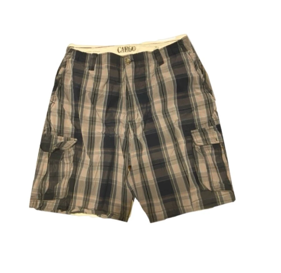 Roundtree And Yorke Board Straight Fit Shorts Black Orange Grey Plaid Men's 36
Opens in a new window