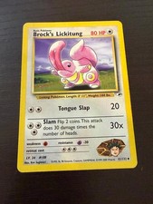 Brock's Lickitung 41/132 Uncommon Gym Heroes Pokemon Unlimited Lightly Played on eBay