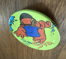 Sydney Australia 2000 SYD Olympic Games Mascot Syd , swimming Button Pin Back