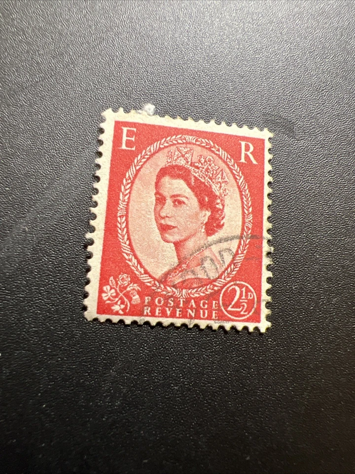 E R postage revenue Queen Elizabeth ll 2 and 1/2 - Image 2 of 2