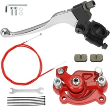 Red Brake Lever Kit Brake Caliper For CT100U CC100X Baja DB30 MBX10 MBX11 MMB80