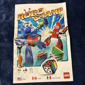 LEGO Games: Robo Champ (3835) Complete With Box and Manual.