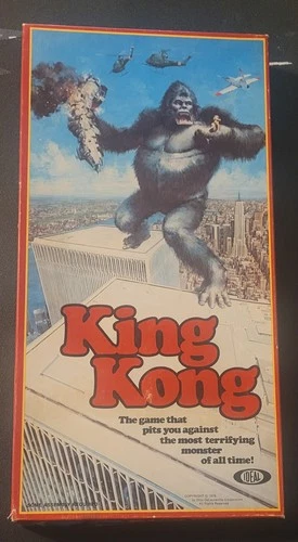 Vintage King Kong Board Game Complete World Trade Center Twin Towers Ideal 1976
