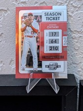 2022 Panini Chronicles Contenders Optic Season Ticket Shohei Ohtani Base