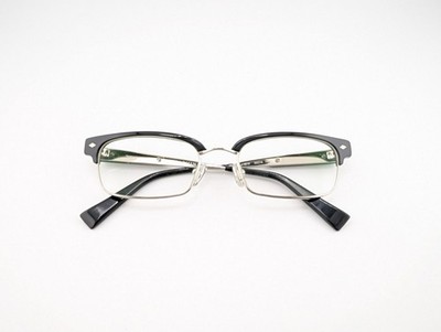 Seraphin Eyeglasses Frames Only, IRVING/8519, 53-19-145, Black/Silver, Japan