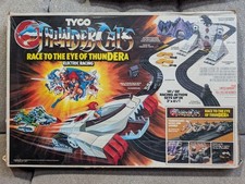 Rare TYCO 1985 Thunder Cats "Race to the Eye Thundera" Slot Car Set EMPTY BOX
