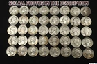 NobleSpirit Valuable $10 FV 40x Washington Quarter 90% Silver Coll 1930s +