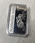 1 OZ. SILVER BAR - SCOTTSDALE MINT .999 SILVER BAR IN CAPSULE- SEALED