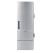Compact Mini USB Fridge Freezer Cans Drink Beer Cooler Warmer Travel Car Office