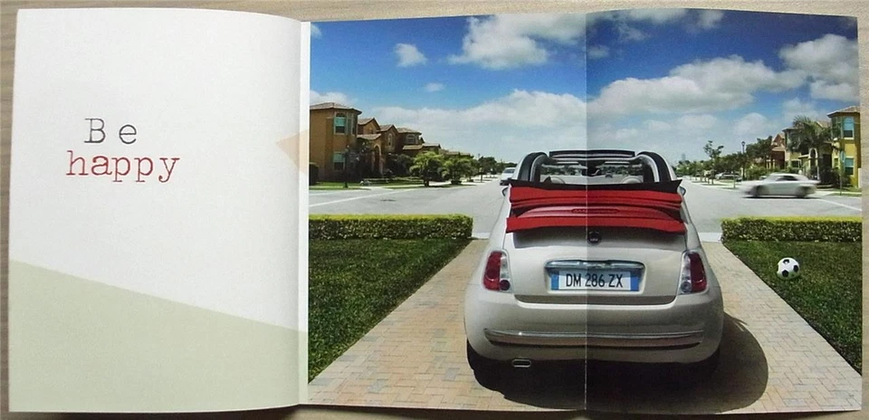 FIAT 500 & 500C Car Sales Brochure March 2010 #04.2.0420.52 - S - 03/2010 - Image 2 of 4