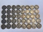 Roll of buffalo nickels 40 Coins 1930s Full Dates Nice A209