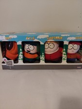 South Park, 1998, set di quattro personaggi peluche in buone condizioni in scatola di Fun4All