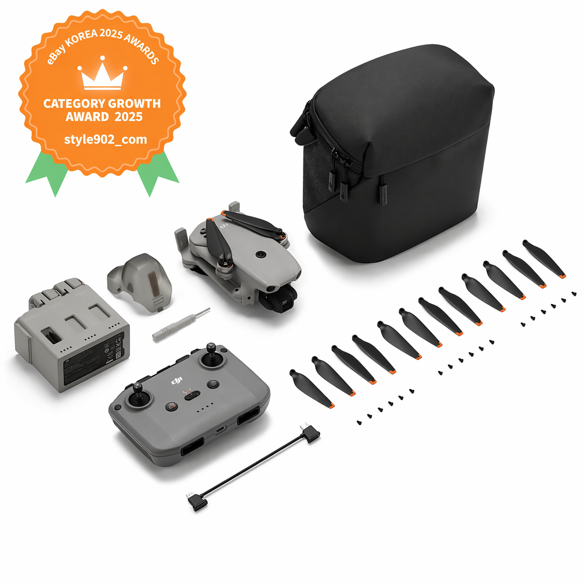 Original DJI Lito X1 Fly More Combo (3 x Battery + RC-N3) New