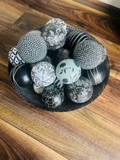 Decorative Bowl With Colourful Orbs