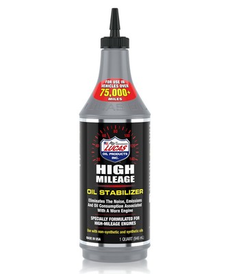 LUCAS OIL 10118 Oil Additive; Use With Synthetic And Semi-Synthetic Oil; High