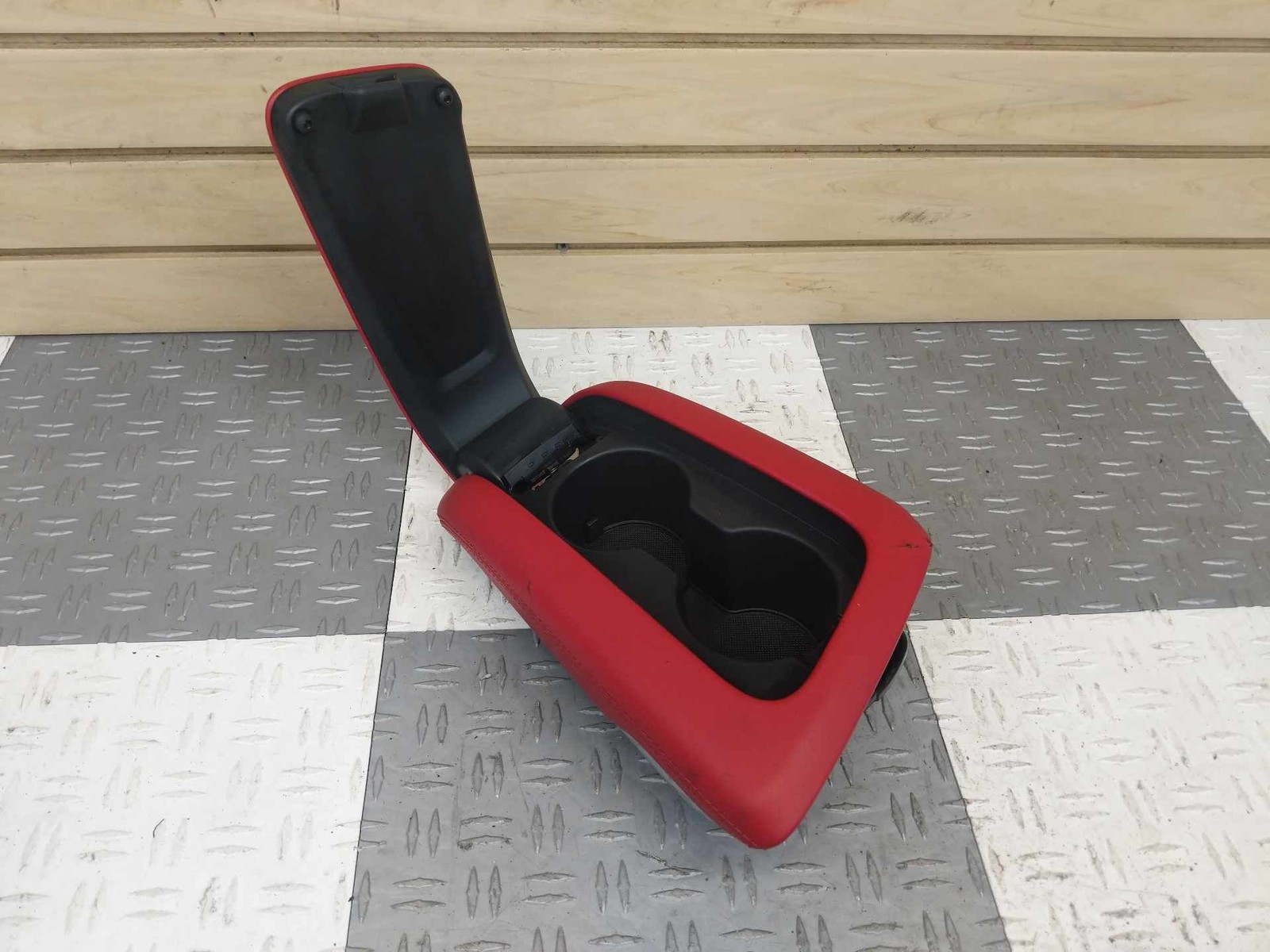 2017-2023 Audi R8 OEM Center Console w/ Arm Rest Red