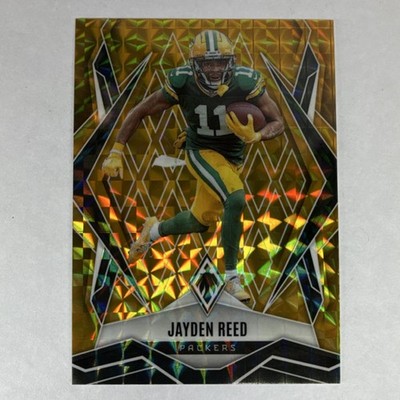 Panini 2025 Phoenix Jayden Reed Green Bay Packers #39 Gold Parallel /10