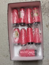 Benissimo Filatura di Crosa Wolle 100% Viskose Bändchengarn rotlachs selten 50g