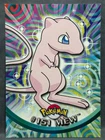 2000 Pokemon MEW #151 Non Holo Topps Blue Logo 1st TV Animation