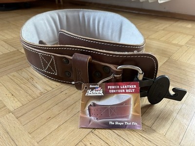 Schiek Powerlifting-Gürtel Leder L2004 Bodybuilding Belt Gewichtheben