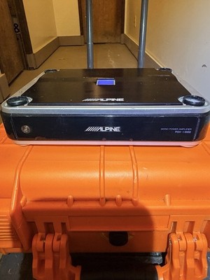 Alpine PDX-1.1000 Mono Car Audio Power Amplifier 1000W RMS PDX