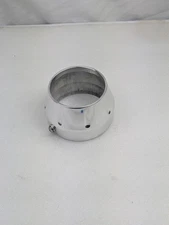 Billet Polished End Cap For Bassani Exhausts Fits Long Megaphone 1860-0494