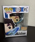 Funko Pop Demon Slayer Tanjiro Kamado #873 BoxLunch Exclusive GITD Protector