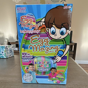 HBHP Eggmazing Mini Egg Decorator Kit w/ 6 Colorful Markers, Model 10111948