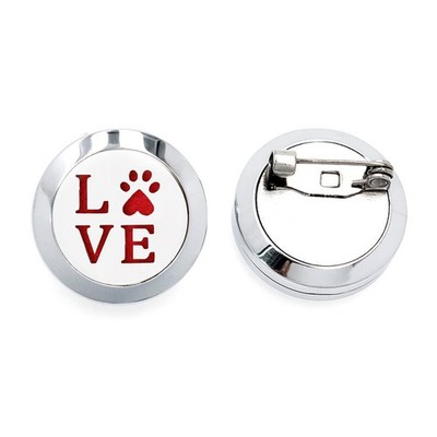 Aromabug, Aromapin Personal Essential OIl Diffuser you can wear. (LOVE PAW)