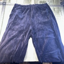 Vintage Y2K velour jogging pants blue size extra large by champs